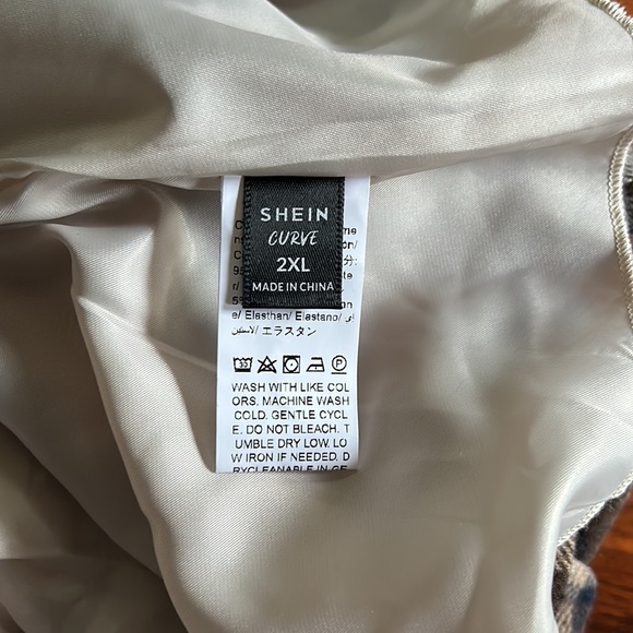 SHEIN plaid lined skirt - Picture 5 of 5